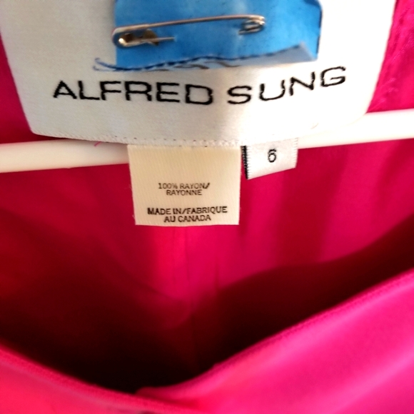 Vintage Authentic Alfred Sung Designer Suit - Picture 1 of 8